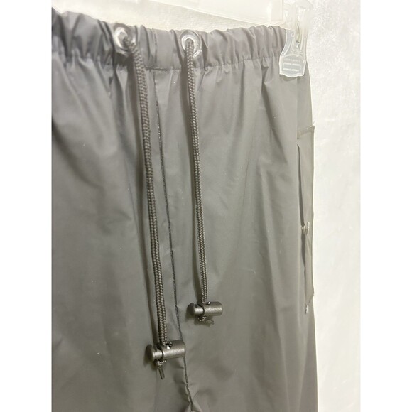 Tingley Unisex Small Black Rubber Rain Water Work Pants Cinched Ankles - Picture 8 of 11